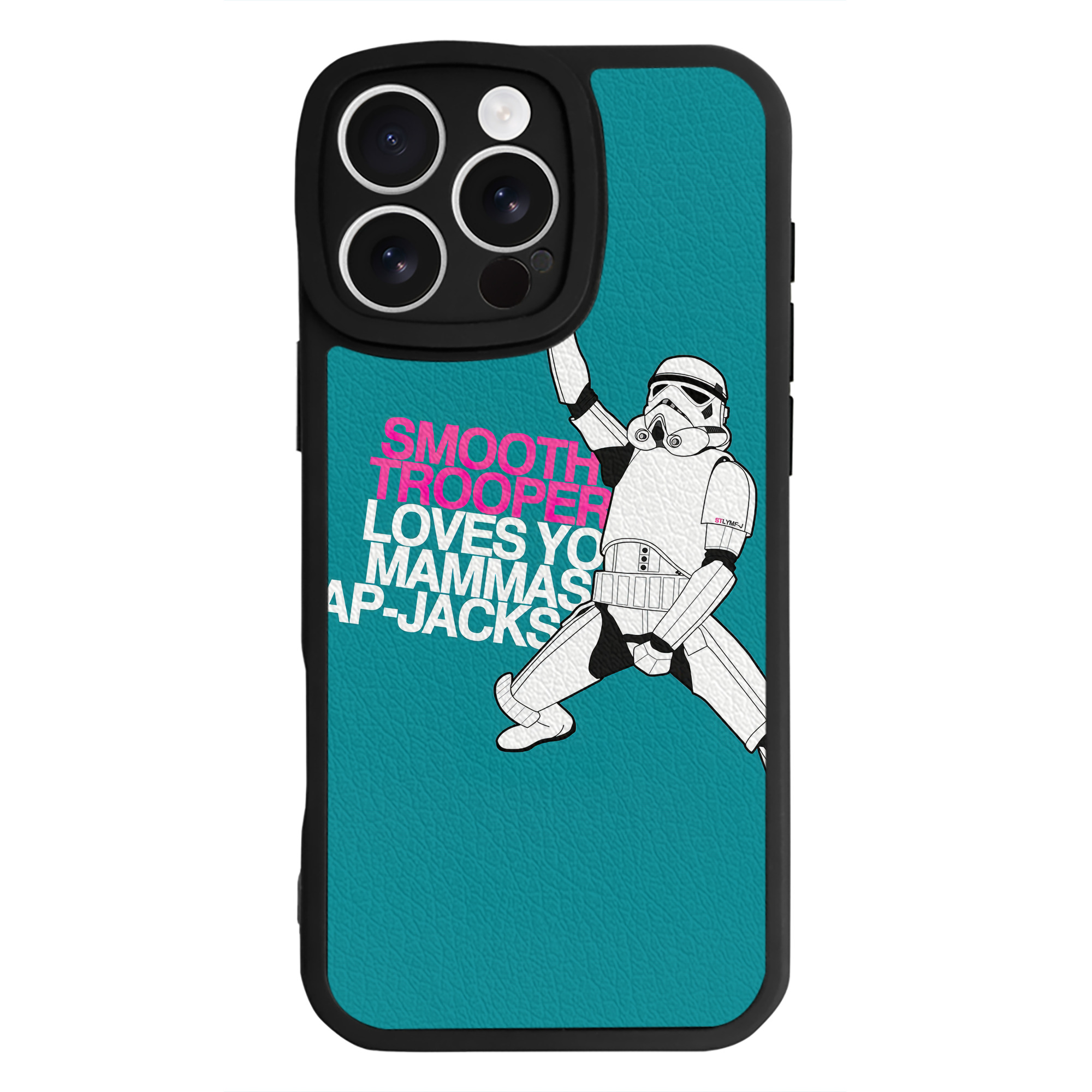 （画像用） スター・ウォーズ Star Wars 【iPhone 16シリーズ対応】シリコンスマホケース（レザー調） 材質：シリコン
